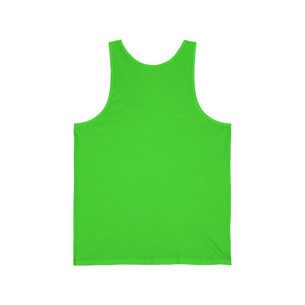 Débardeur pour femme de couleur vert vif avec une coupe ajustée.