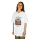 T-shirt blanc enfant avec illustration de cactus et verset biblique Colossiens 1:16,17 en français.