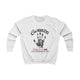 Sweatshirt blanc pour enfant avec empreinte de main et texte biblique Car vous êtes le chef-d'œuvre.