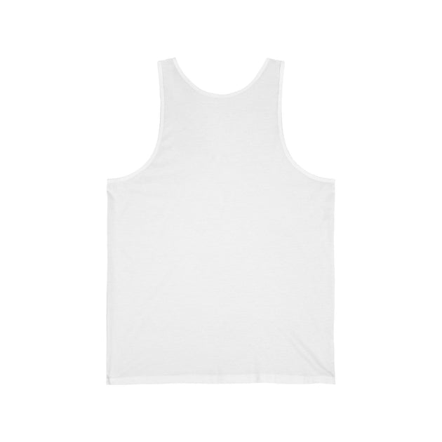 Débardeur blanc pour femme à coupe ajustée en coton uni.
