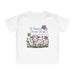 T-shirt blanc pour bébé avec un dessin d'agneau et l'inscription Le Seigneur est mon Berger.