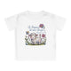 T-shirt blanc pour bébé avec un dessin d'agneau et l'inscription Le Seigneur est mon Berger.