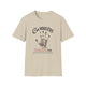 T-shirt beige pour femme avec une empreinte de main et le texte biblique Éphésiens 2:10.