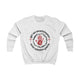 Sweat-shirt blanc pour enfant avec une illustration religieuse et le texte en français.